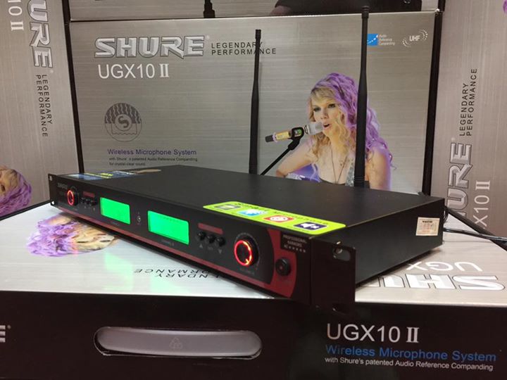 shure ugx10 - Cần thiết phải sở hữu một chiếc đầu DVD karaoke vi tính?